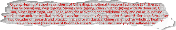 Qigong Healing Method or Buddha Palm Method